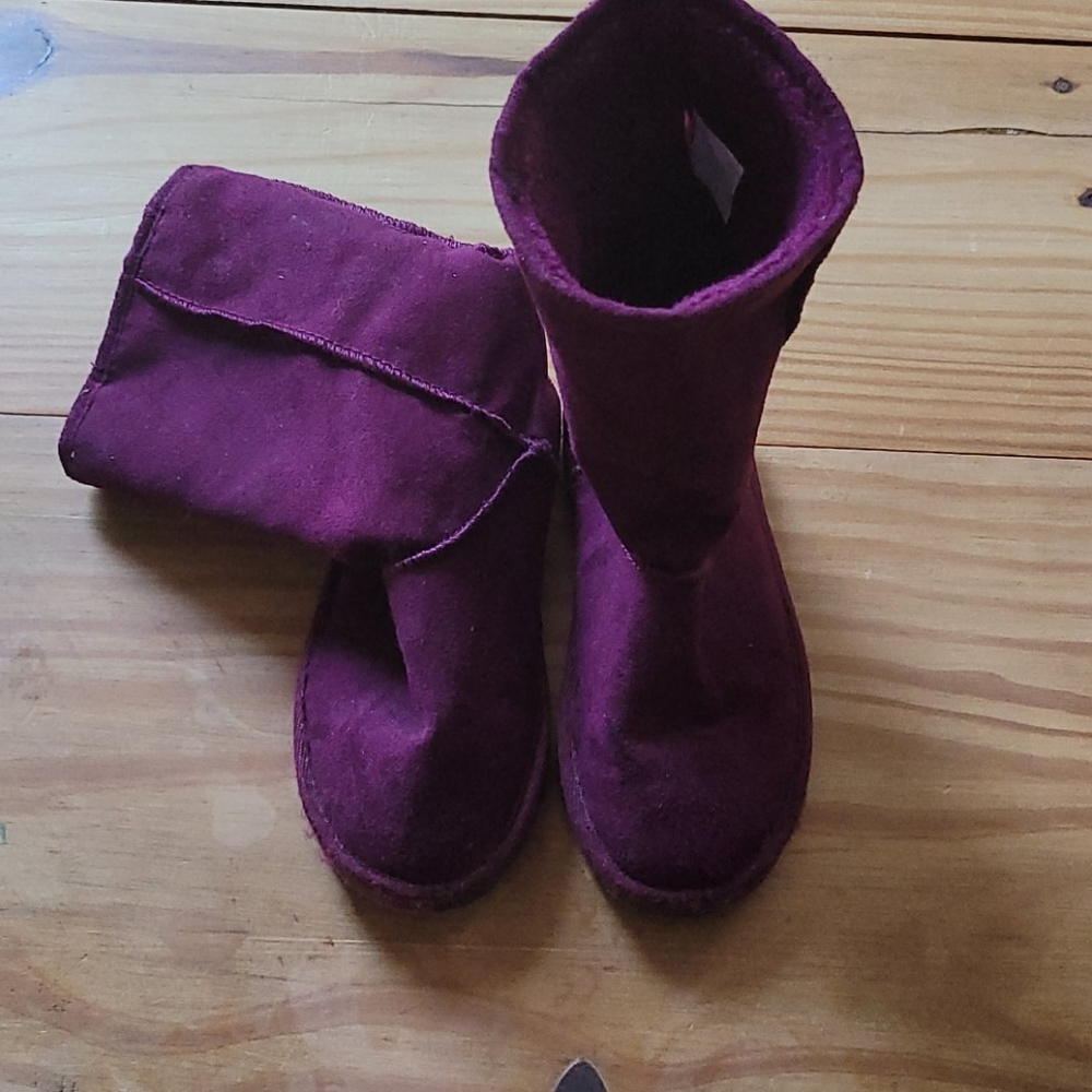 Old Navy Girls Suede Boots sz 13